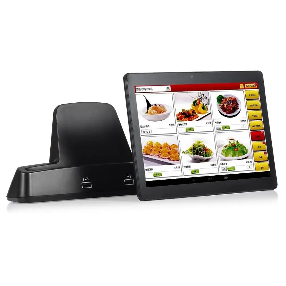 10 polegadas oem tablet hotel e restaurante android tablet pc com carregador rápido magnético sem fio tab stand