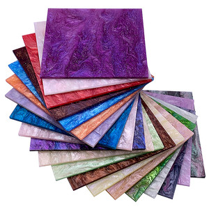 Tấm acrylic pha lê lấp lánh nhiều màu sắc, chất liệu khoáng sản ngọc trai, dùng cho trang trí, thủ công, làm đồ trang sức - Product Image 5