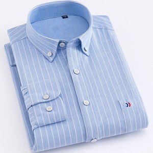 New Design Factory Langarm Business-Hemd aus reiner Baumwolle für Herren - Product Image 4