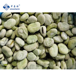 Sinocharm HACCP verduras congeladas precio de fábrica 10kg al por mayor a granel judías verdes IQF habas - Product Image 1