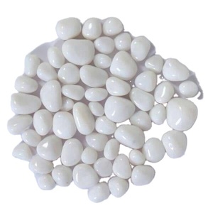 หินควอตซ์สีขาวเกลือกกลิ้งสำหรับตกแต่งขายส่งซื้อออนไลน์จาก New Star Agate: ขายส่งพลอยเกลือกกลิ้ง - Product Image 1