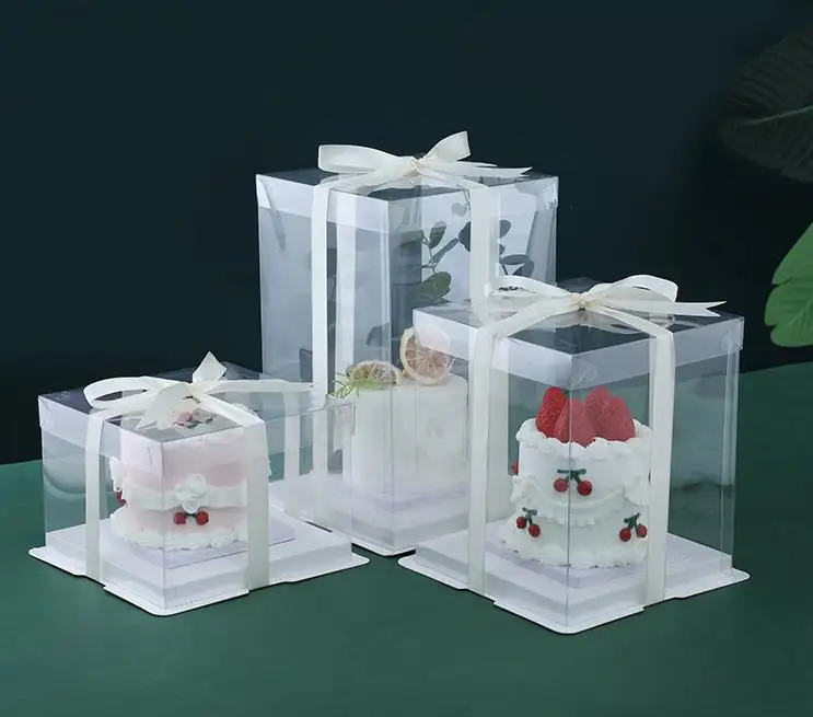 Groothandel Hot Koop Custom Maan Cake Box Cake Board En Plastic Taart Dozen Met Deksels