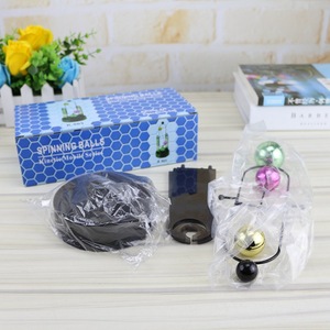 ZD412 vente en gros, ornements créatifs de personnalité de maison, boule pivotante en métal, jouets de bureau, Machine à <span class=keywords><strong>mouvement</strong></span> perpétuel astronomique - Product Image 6