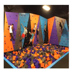Prezzo di fabbrica a buon mercato Rock Indoor Rock Sports Leisure Center attrezzatura da roccia di alta qualità parete da arrampicata
