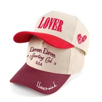 Casquette de baseball unisexe en coton à 6 panneaux avec logo personnalisé, motif léopard brodé en relief 3D, style trucker, vente en gros