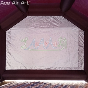 Carpa inflable de <span class=keywords><strong>teatro</strong></span> privado para alquiler comercial, ideal para parejas, color negro, ideal para ver películas - Product Image 5