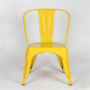 <span class=keywords><strong>Silla</strong></span> de comedor de metal apilable para restaurante Tolixs de hierro antiguo de fácil montaje - Product Image 6