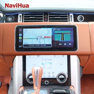 Navihua New Arrival 12.3'' Car DVD Player GPS Android Radio GPS With AC Control Panel for Range Rover Vogue L322 V8 2005-2012 - Product Image 1