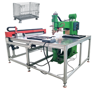 Machine de soudage par points CNC automatique pour tables en treillis métallique, cages à papillons et conteneurs d'entrepôt à axe XY