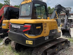 Excavatrice sur chenilles Volvo EC550 d'occasion, 340 kW, haute puissance, système hydraulique d'origine, pour travaux miniers et de construction intensifs - Product Image 2