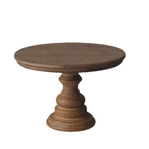 Soporte de pastel alto Retro americano, mesa de postre de madera, accesorios de boda, manualidades para decoración de pasteles japoneses, adornos - Product Image 5