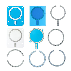Anneau <span class=keywords><strong>aimant</strong></span>é permanent N52 ultra-fin 0,5 mm personnalisé pour coque de téléphone à chargement sans fil MagSafe, usage industriel, accessoires mobiles - Product Image 3