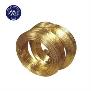 MAXI Fio de corte livre 5KG 0.1 0.15 0.2 0.25 0.3 EDM H62 CUZN38 CUZN37 C28000 Fio de bronze para fio EDM