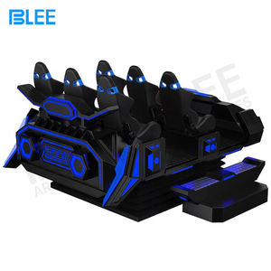 Parque de atracciones 6 Asientos Proyecto de juego 9D Cine de realidad virtual Simulador de realidad virtual 9D Película Cine VR - Product Image 6