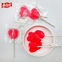 Hot Selling Coated Hard Sugar Free Sweet Lollipop 36 Months Shelf Life Gmo Free Gluten Free Fruit Candies Made in China