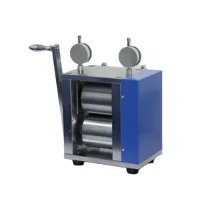100mm Width Battery Electrode Calendering Rolling Press Machine For Lithium ion Battery