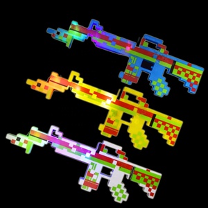 Clignotant Pixel <span class=keywords><strong>Blaster</strong></span> Pistolet LED Allument Jouet Pixel Mosaïque pistolet - Product Image 2