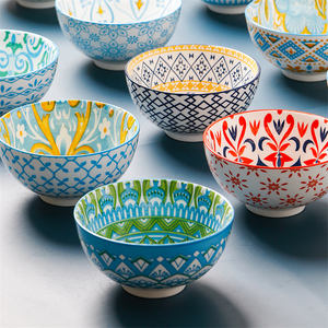 أوعية سيراميك يابانية بالجملة من ESTICK، أوعية صغيرة للتقديم والزينة، أطقم أوعية للسلطة والحساء والرامن، هدايا مخصصة - Product Image 2