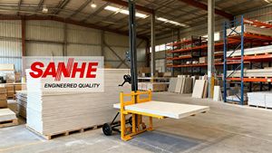 Pengangkat <span class=keywords><strong>Drywall</strong></span>, Alat Angkat Lembaran Gipsum Tugas Berat 150 Lbs untuk Pemasangan Plafon & Dinding, Pemasangan <span class=keywords><strong>Drywall</strong></span> Satu Orang - Product Image 2