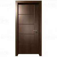 Porte en mélamine de style moderne 2026 |   Porte stratifiée à texture bois 3D |   Porte décorative haut de gamme pour hôtels et maisons