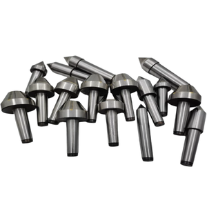 Punta de carburo de tungsteno para máquina <span class=keywords><strong>rectificadora</strong></span>, centro muerto de carburo tipo paraguas, MT2-MT6, cabeza plana grande - Product Image 2