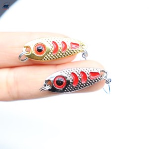 Señuelo de pesca metálico Dragon Li 5g 3.5g 2.5g 1.5g con anzuelo simple con púas, ojos 3D con <span class=keywords><strong>escamas</strong></span> de pez, señuelo para <span class=keywords><strong>trucha</strong></span>, señuelos de pesca giratorios metálicos - Product Image 6