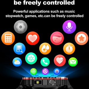 G45 BT GPS sức khỏe màn hình đa Thể Thao Smartwatch nói chuyện TFT màn hình nhịp tim Giám sát ba quốc phòng ngọn đuốc cho Android - Product Image 2