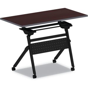 Alera ALEVA7243BK Base de table rabattable et empilable 32,25 po. X 23,63 pouces X 28,5 pouces Table de conférence noire - Product Image 4