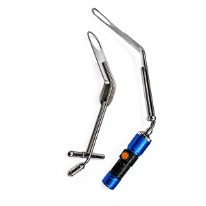 Écarteur osseux chirurgical orthopédique Fukuda pour exposition de la cavité glénoïde, instruments d'arthroplastie de l'épaule, manuel, approuvé CE ISO - Product Image 1