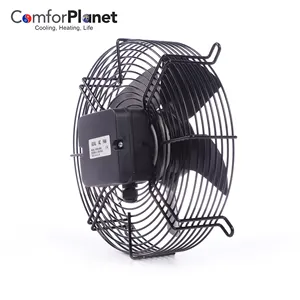 Muhafaza eksenel akış fanı hava akımı eksenel Fan AC 220V soğutucu eksenel Fan endüstriyel karbon çelik YWF4E 450 siyah OEM özelleştirilmiş Motor