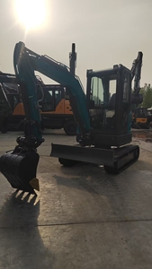 Free Shipping. Ce 5 Epa Multi-purpose Excavator, Mini 3.5-ton Tracked Small Excavator. - Product Image 2