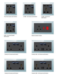 الاتحاد الأوروبي/المملكة المتحدة 1bam1way زر ضغط الضوء المشترك الجدار التبديل مؤشر التبديل الميكانيكية الجدار - Product Image 4