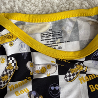 Groothandel RTS Kinderkledingset met lange mouwen van bamboe-spandex met kantprint, zacht babykledingset met broek - Casual slaapkleertjes