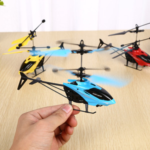 Cadeau de Noël, hélicoptère volant infrarouge <span class=keywords><strong>RC</strong></span>, lumière LED, capteur de mouvement, jouet d'avion volant, hélicoptère volant économique - Product Image 4