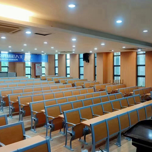 โต๊ะและเก้าอี้ห้องบรรยายแบบพับได้ เฟอร์นิเจอร์มหาวิทยาลัย โต๊ะและเก้าอี้ประชุมมหาวิทยาลัย - Product Image 3