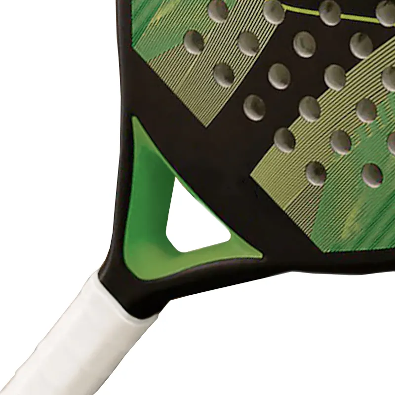 Hochwertiges Padel kundenspezifisches Design weiches EVA Vollcarbon professionelles Strand-Tennis-Rakett