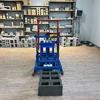 Machine industrielle électrique mobile de fabrication de blocs de maçonnerie avec ligne de production de briques creuses en sable 220V/380V Marque MD
