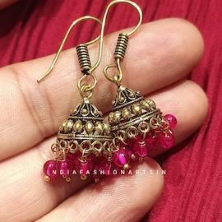 earrings indian traditional