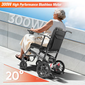 Tendance 2025 Carrozzina Elettrica Per Disabili fauteuil roulant électrique en Fiber de carbone fauteuil roulant électrique pliable léger pour personnes âgées - Product Image 4