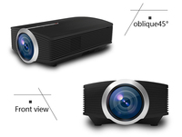 Mini projecteur portable LED TD-YG500, résolution native, YG551 WiFi, vidéo multi-écrans, lecteur multimédia 3D HD