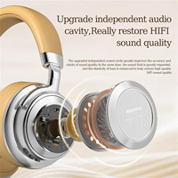 Remax Wireless Over Ear Bluetooth 5.4 Headset Kopfhörer mit aktiver Geräusch unterdrückung Dual Mode Wireless-Kopfhörer mit Mikrofon