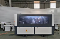 Usine En Bois Travail Du Bois Mdf Pvc Bande De Bois Colle D'étanchéité Lipping Polissage Machine Cnc Courbe Contreplaqué EdgeBander Automatique