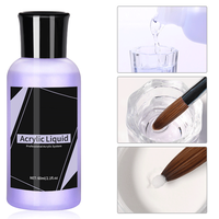 Monomère acrylique de haute qualité 60ml, liquide pour ongles inodore, liquide pour ongles