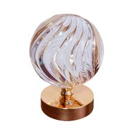 Lampe de chevet en céramique pour projet hôtelier, lumière chaude décorative, veilleuse pour chambre d'hôtes, lampe de table basse consommation