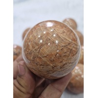 Pasokan Langsung Pabrik Bola Kristal Batu Bulan Oranye untuk Meditasi Penyelarasan Chakra Penyembuhan Reiki Tersedia untuk Harga Ekspor