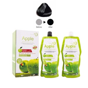 Colore dei capelli all'ingrosso della fabbrica verde colore dei capelli della mela verde crema senza ammoniaca colore dei capelli - Product Image 1