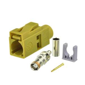 Conector hembra HSD de crimpado Curry de codificación K de ángulo recto con carcasa de plástico Terminal de 4 polos Cable <span class=keywords><strong>Dacar</strong></span> 535 538 - Product Image 2