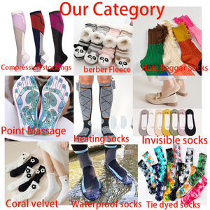 Vente en gros de chaussettes aux genoux multicolores pour femmes Bas tricotés arc-en-ciel Gants Calcetines Y Guantes De Rodilla Del Arco <span class=keywords><strong>Iris</strong></span> - Product Image 5