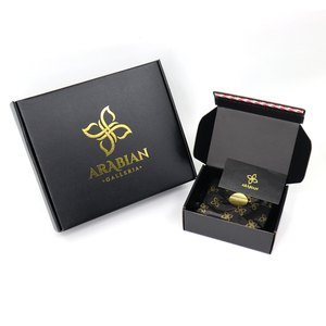 Scatola di spedizione in cartone ondulato personalizzata con striscia di cerniera per commercio <span class=keywords><strong>e</strong></span> spedizione adesiva striscia di strappo aperta per posta cassetta postale con sigillo automatico - Product Image 1