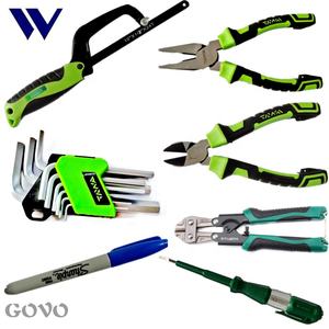 GOVO 25PCS FTTH Fiber Optic Tool Kit GW-25F OPM VFL Fiber Cleaver Fiber Stripper FTTH Tool Kit - Product Image 4